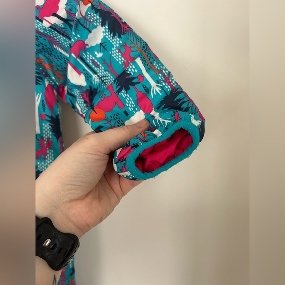 Patagonia Baby Reversible Puff-ball Bunting 12-18 Months - Picture 4 of 9